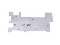 Інструмент для проведення технічної комісії класу F1-32 трасових автомоделей