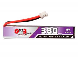 Акумулятор Gaoneng GNB HV 380mAh 1S 60C (з дротом)