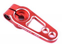 Алюмінієва качалка 25Т 31мм для сервомеханізмів (червона)