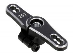 Алюминиевая качалка 25Т 44мм для сервоприводов (черная)