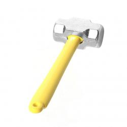 Декоративний молот для трофі автомоделей масштабу 1/10 (жовтий)