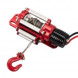 Автоматична лебідка з металевим тросом та пультом дистанційного керування 65мм