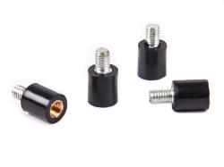 Комплект гумових стійок гвинт-гайка M2х6мм (4шт)