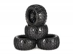 Комплект коліс для Monster Truck 125мм 1/10 (4шт)