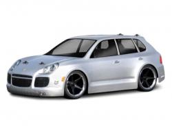 Корпус Porsche Cayenne Turbo 1/10 (HPI 17512) прозорий