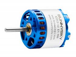 Двигун безколекторний SunnySky X2212-1400kv V3 (довгий вал)