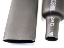 Термозбіжна трубка 8мм х 1м (Чорна)