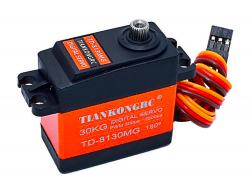 Сервомеханізм цифровий TiankongRC TD-8130MG 60g/28.5kg/0.26sec (180°)