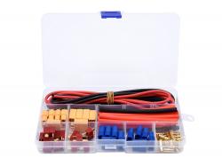Набір роз’ємів/дротів/термозбіжних трубок (EC3/XT60/T-конектор)