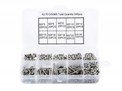 Набір гвинтів і гайок М3 (340шт)