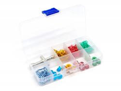 Набір кліпс з гайками М4 для автомоделей 1/10 / 1/12 (100шт)