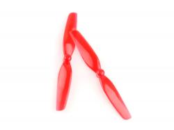 Комплект пропелерів HQProp Micro 65мм-х2 червоні (вал 1.5мм)