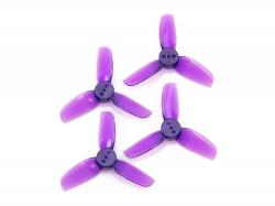 Комплект пропелерів HQProp T2x2.5x3 фіолетові (вал 1.5мм)