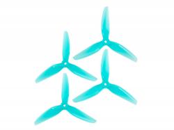 Комплект пропелерів HQProp 5.5x3.5x3 блакитні (вал 5мм)