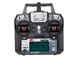 Радіоапаратура FlySky FS-I6X 10Ch (з приймачем FS-IA6B з телеметрією)