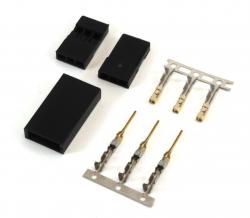 Роз’єм для сервомеханізмів JR (позолочений)