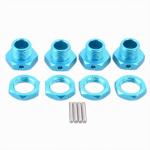 Алюмінієвий шестигранний адаптер для моделей 1/8 17мм (сині) HSP 81011