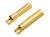 Роз’єм Polymax 4мм позолочений (пара) (фото 2)