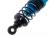 Масляні амортизатори 60мм для автомоделей 1/10 2шт (Сині) (фото 2)