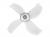 Комплект пропелерів BetaFPV 31мм білі (вал 1.0мм) (фото 3)