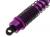 Масляні амортизатори 120мм для автомоделей 1/10 2шт (Фіолетові) (фото 4)
