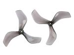 Набір пропелерів Gemfan 2216-3 Clear Gray 4 пари (вал 1.5мм)