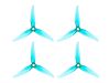 Комплект пропелерів iFlight Nazgul R5 (Transparent Cyan), Світлина 1