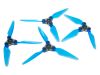 Комплект складних пропелерів для квадрокоптера Dalprop Fold V2 F5 (Crystal Blue), Світлина 1