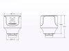 Антена Foxeer Lollipop 4 Stubby 5.8ГГц SMA (LHCP) , Світлина 4