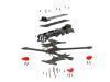 Рама для квадрокоптера iFlight Chimera7 Pro V2 FPV (327мм), Світлина 8