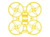 Рама BetaFPV Meteor75 (Yellow), Світлина 1