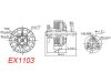 Двигун безколекторний Happymodel EX1103-11000kv, Світлина 4