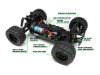 Автомодель траггі Maverick Phantom XТ 1/10 RTR #150600, Світлина 4