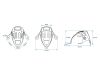 Канопа BetaFPV для DJI O4 Air Unit (Black), Світлина 4