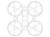 Рама BetaFPV Air65 Whoop (Transparent White), Світлина 1