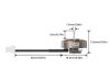 Двигун безколекторний BetaFPV LAVA 1102-14000kv (дріт 22мм), Світлина 4