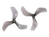 Набір пропелерів Gemfan 2216-3 Clear Gray 4 пари (вал 1.5мм), Світлина 1