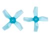Набір пропелерів Gemfan 1220-4 31мм Clear Purple 4 пари (вал 0.8мм), Світлина 1