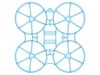 Рама BetaFPV Air75 Whoop (Transparent Blue), Світлина 1
